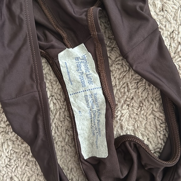 NWT La Blanca Dark Brown Bikini Bottom - Picture 4 of 9